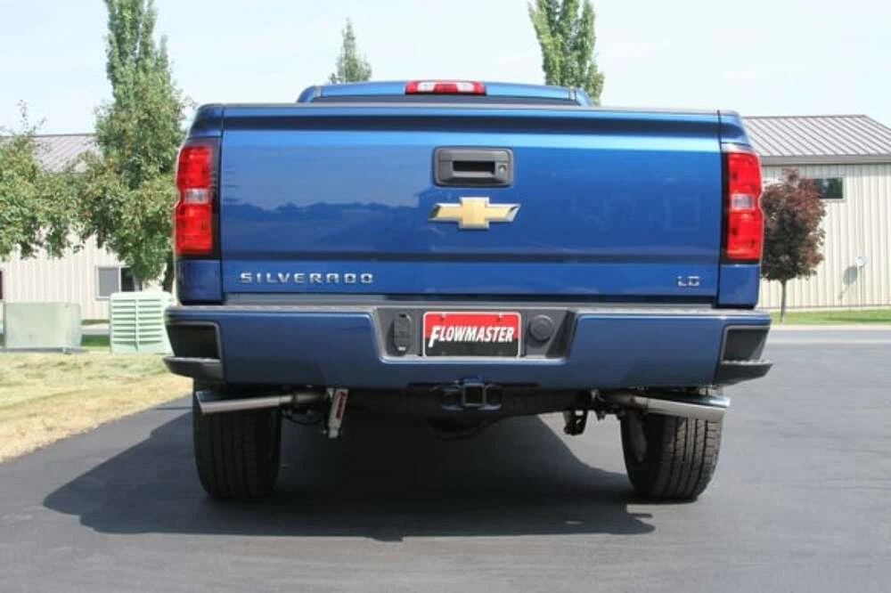 2014-2019 Chevrolet Silverado Cat-Back Exhaust Flowmaster Stainless